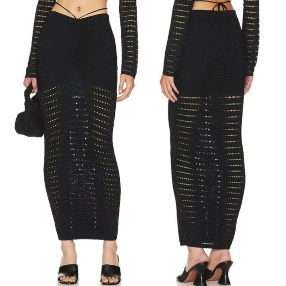 NBD Kai Knit Midi Skirt